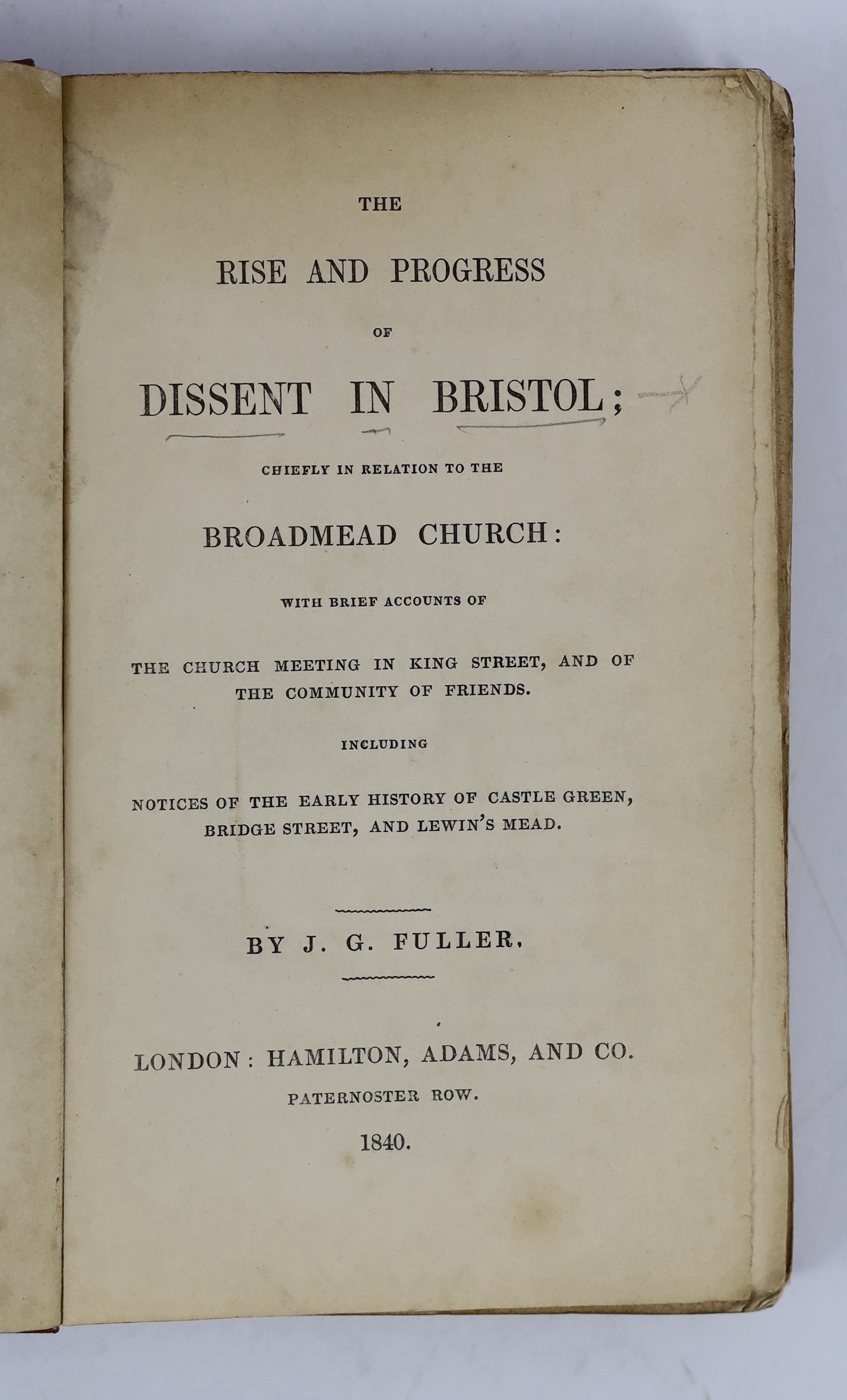 SOMERSET, BRISTOL: Shiercliff, E. - The Bristol and Hotwell Guide: containing ... the ancient and present state of that opulent city ... to which is added a description of Clifton ... 2nd edition, corrected and enlarged